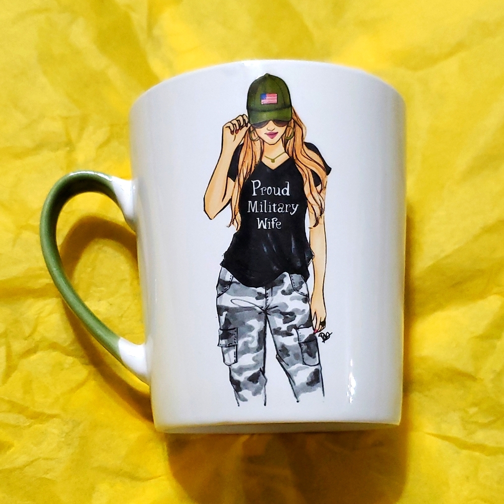 Proud Military Wife Mug